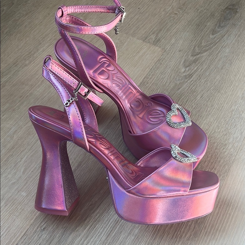 Aldo x Barbie Party platform sandal